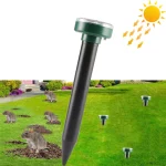 Mollenverjager op zonne-energie