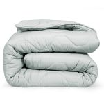 Dekbed 2 in 1 – Wasbaar dekbed zonder overtrek – 240×200 – licht grijs