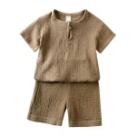Kinderen Ademende T-Shirt Shorts Set