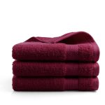 Handdoek Hotel Collectie – 3 stuks – 50×100 – bordeaux