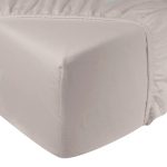 Hoeslaken Jersey – 100% katoen – 180×200 – licht beige