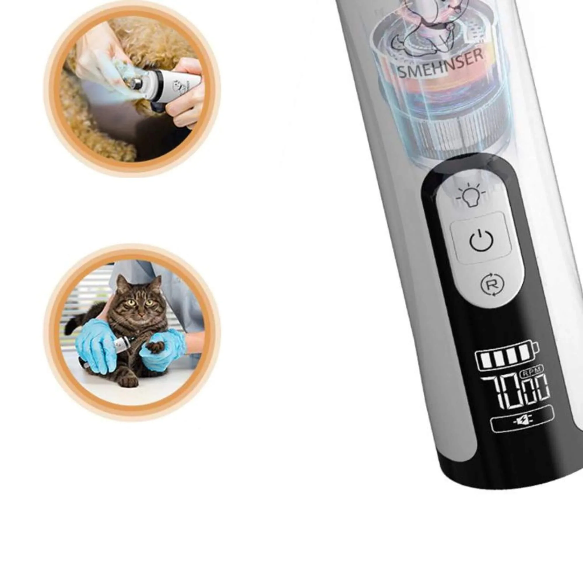 Huisdier's Elektrische LED Nagelknipper - Afbeelding 6