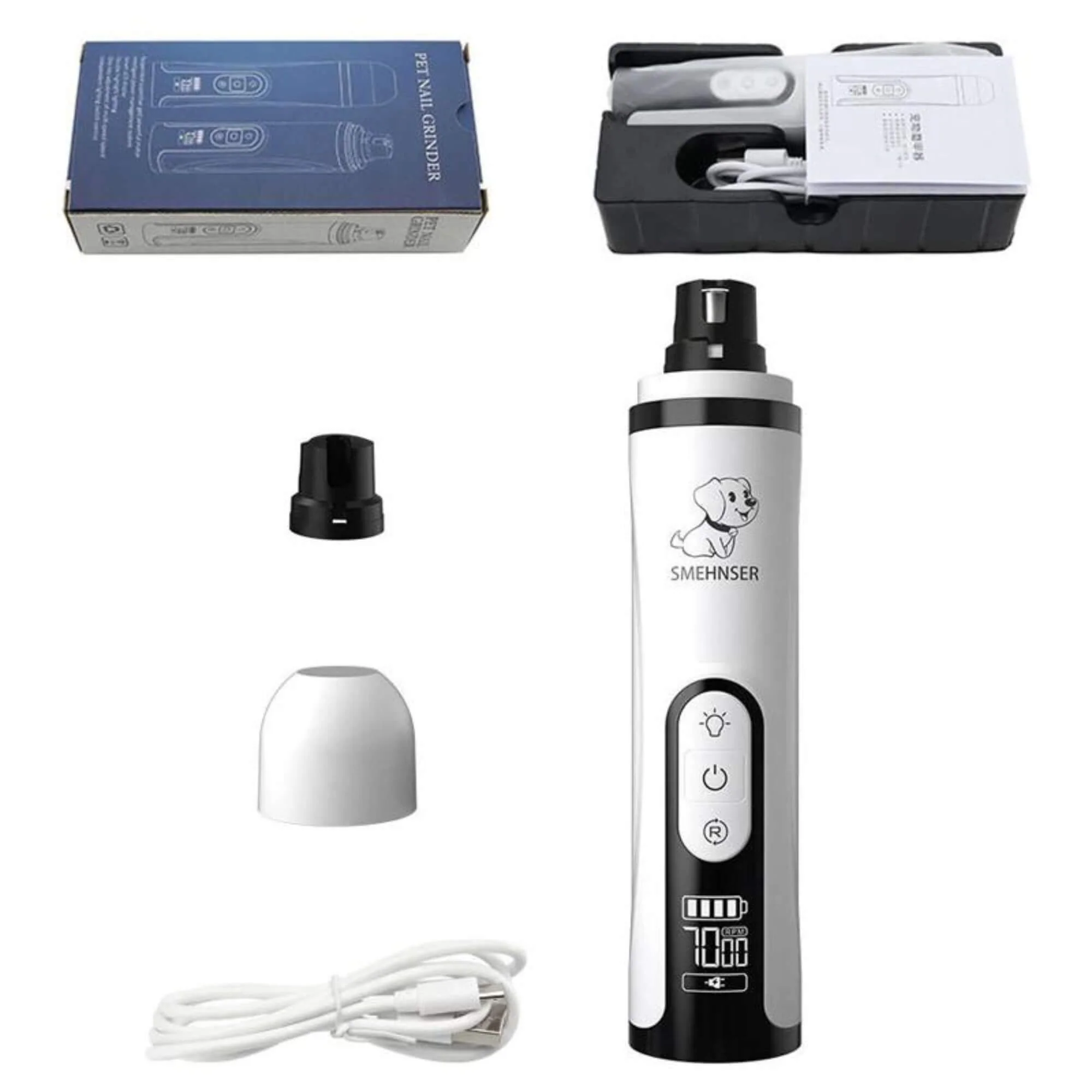 Huisdier's Elektrische LED Nagelknipper - Afbeelding 9