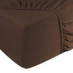 Hoeslaken flanel – 100% katoen – 140×200 – bruin