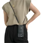 Dames Crossbody Telefoonhoesje met Verstelbare Koord