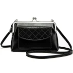 Dames Crossbodytas Compact Design met Lipvormige Sluiting