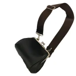 Dames Crossbodytas Elegant PU-leer Met Lip-Lock Sluiting