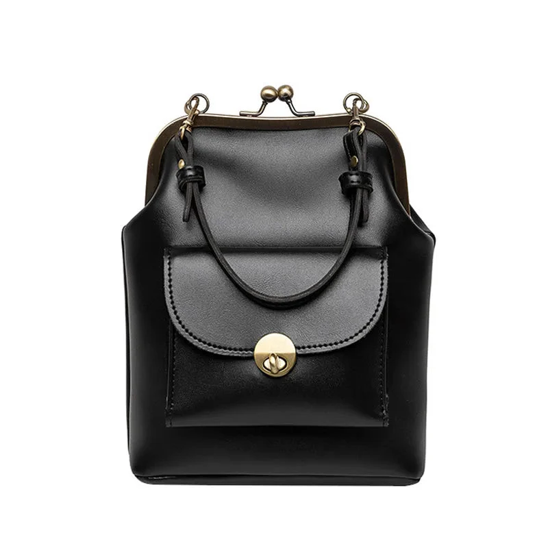 Dames Crossbodytas Elegante Luxe Met Verfijnde Gesp