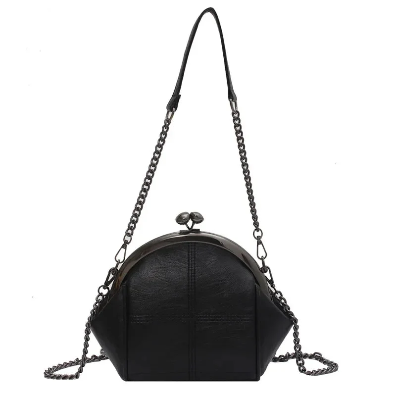 Dames Crossbodytas Stijlvol PU-leer met Kettingdetail