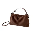 Dames Suede Look Tas Tijdloze Elegantie