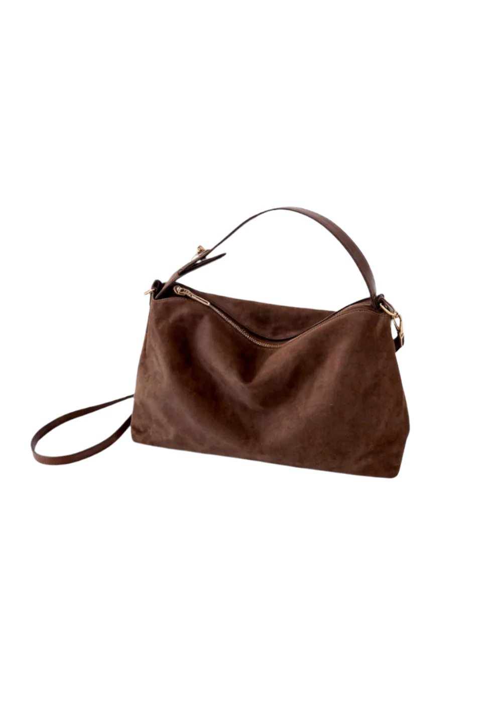 Dames Suede Look Tas Tijdloze Elegantie