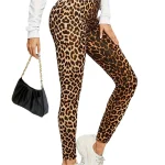 Dames Leggings Luipaardprint Stretch Polyester