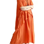 Dames Maxi Jurk Oversized Katoen