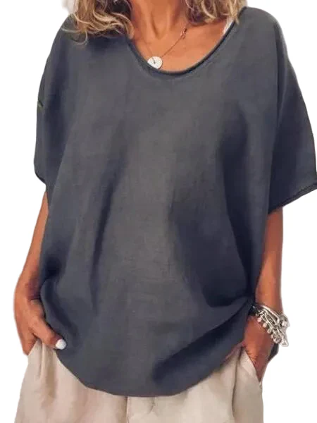 Dames Oversized T-shirt Casual