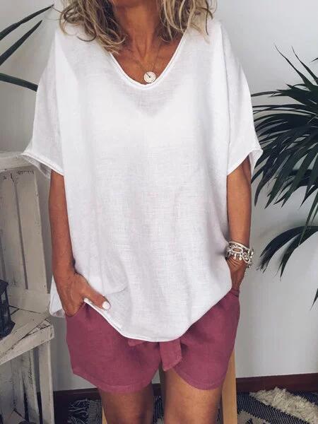 Dames Oversized T-shirt Casual - Afbeelding 5