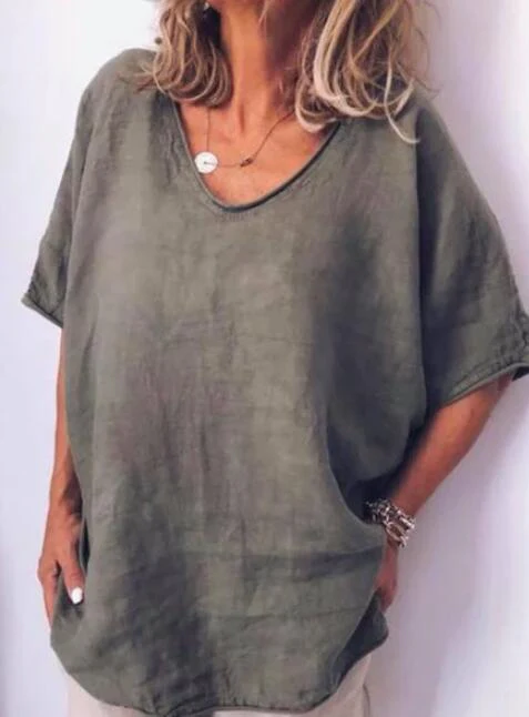 Dames Oversized T-shirt Casual - Afbeelding 8