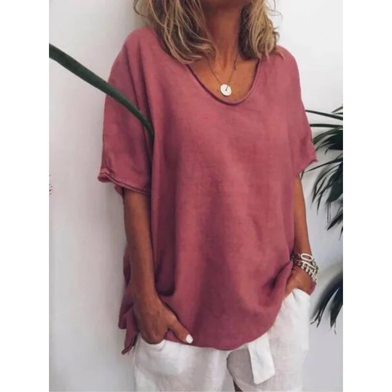 Dames Oversized T-shirt Casual - Afbeelding 9