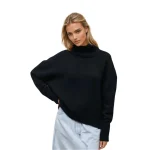 Dames Pullover Turtleneck Elegante Gebreide Stof