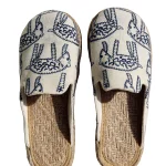 Dames Schuifsandalen Geborduurd