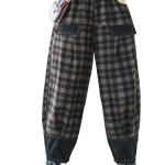 Dames Spijkerbroek Patchwork Casual Stijl