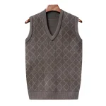 Heren Tanktop Gebreide Stijl Zacht