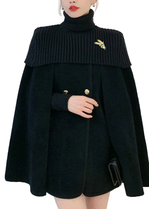 Dames Twee Delige Set Met Cape En Wolken Coats