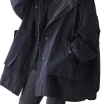 Dames Tweedelige Coat met Capuchon