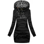 Dames Winter Pullover Met Hartslag Design