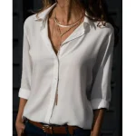 Dames Blouse Elegante Stijl Comfortabele Stof