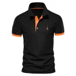 Heren Poloshirt Klassiek Comfortabel Katoen Casual