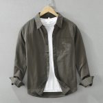 Heren Overhemd Casual Stijlvol Katoen Ergonomische Pasvorm