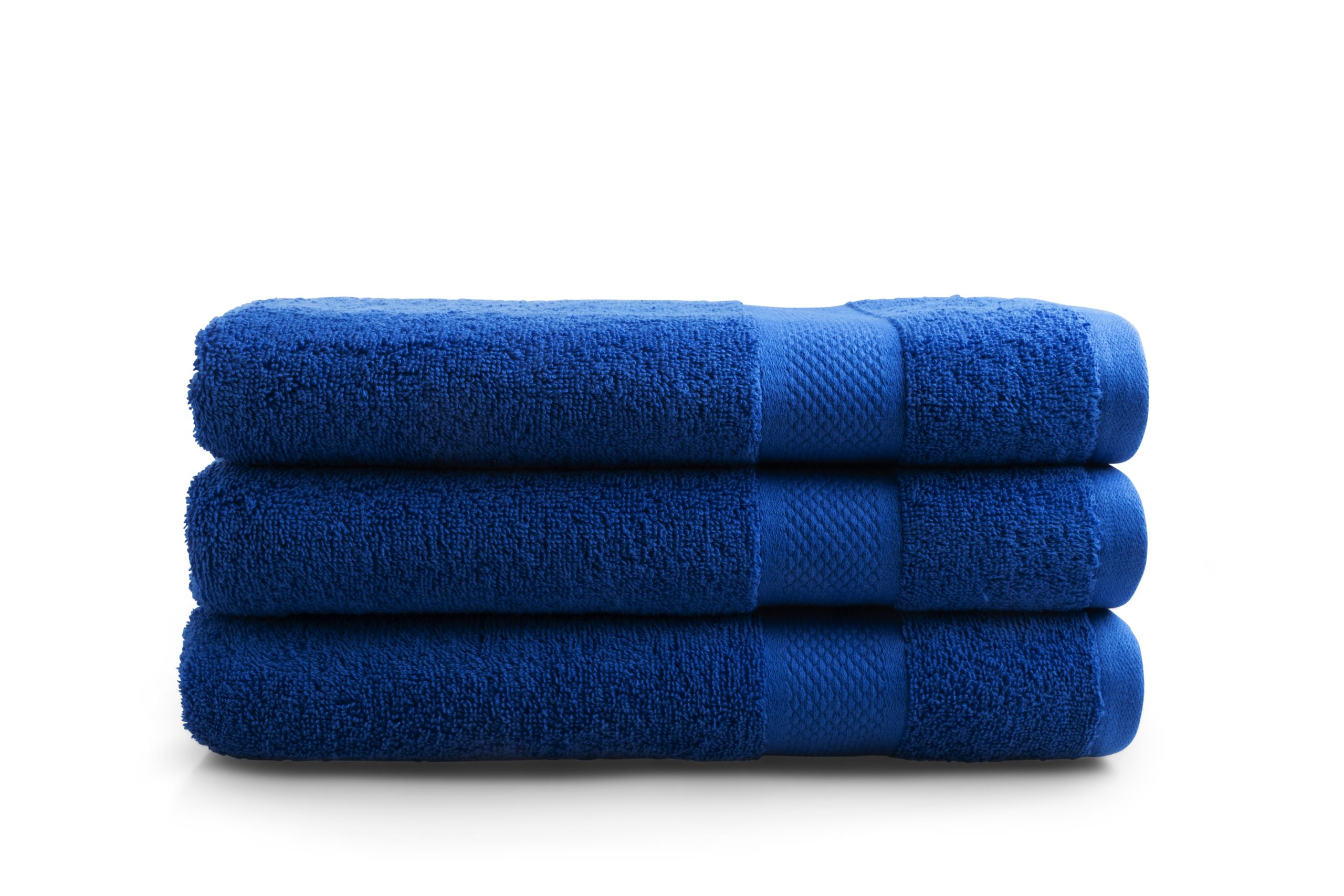Handdoek Hotel Collectie – 70×140 – 3 stuks – klassiek blauw - Afbeelding 2