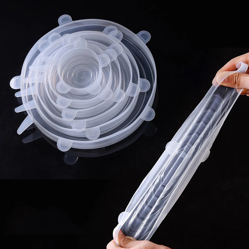 Silicone Stretch Deksels (6 stuks) - Afbeelding 7