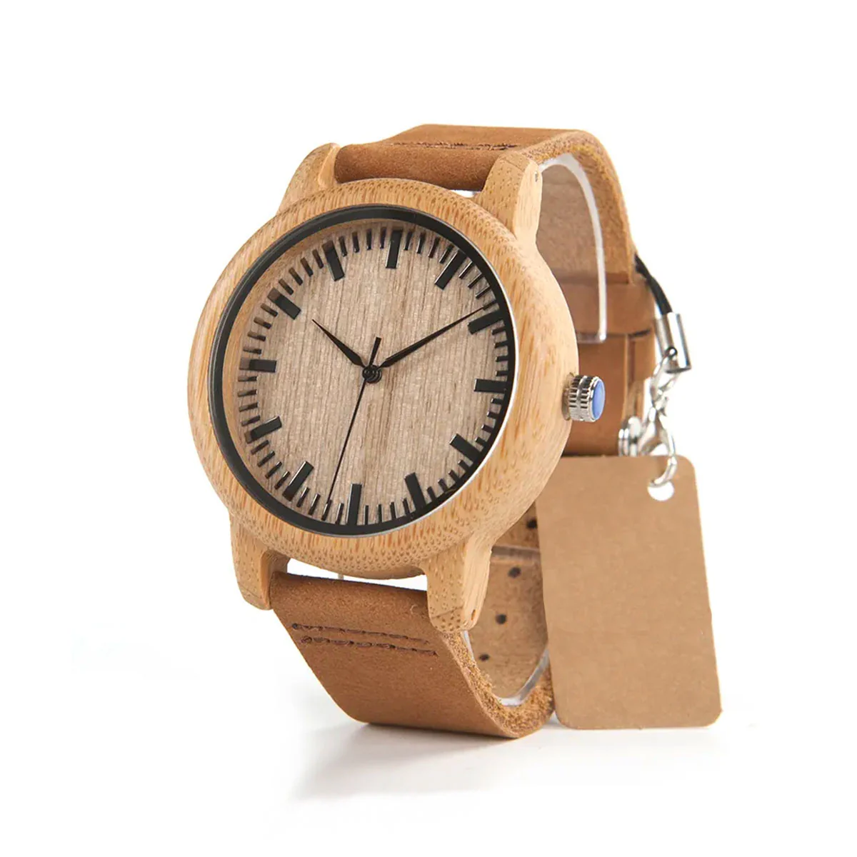 Houten horloge