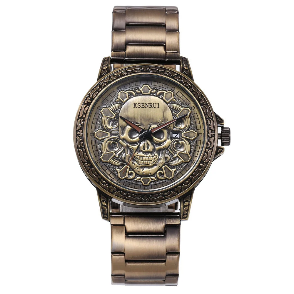 Schedel Gezicht Horloge - Afbeelding 4