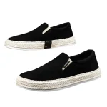 Heren Espadrilles Sportieve Stijl Canvas Jute