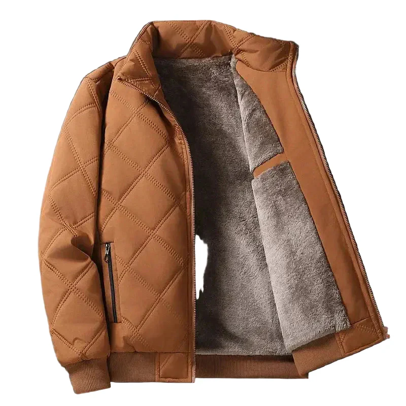 Heren Jas Tijdloos Design Comfortabele Pasvorm