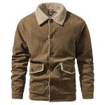 Heren Jas Winter Weerbestendig Polyester met Fleece Voering