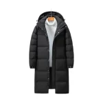 Heren Lange Pufferparka Winterstijl
