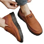 Heren Loafers Sneakers Retro Handgemaakt Casual Schoenen
