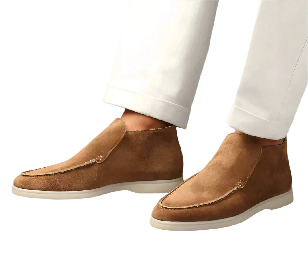 Heren Loafers Suède Look Tijdloos Design