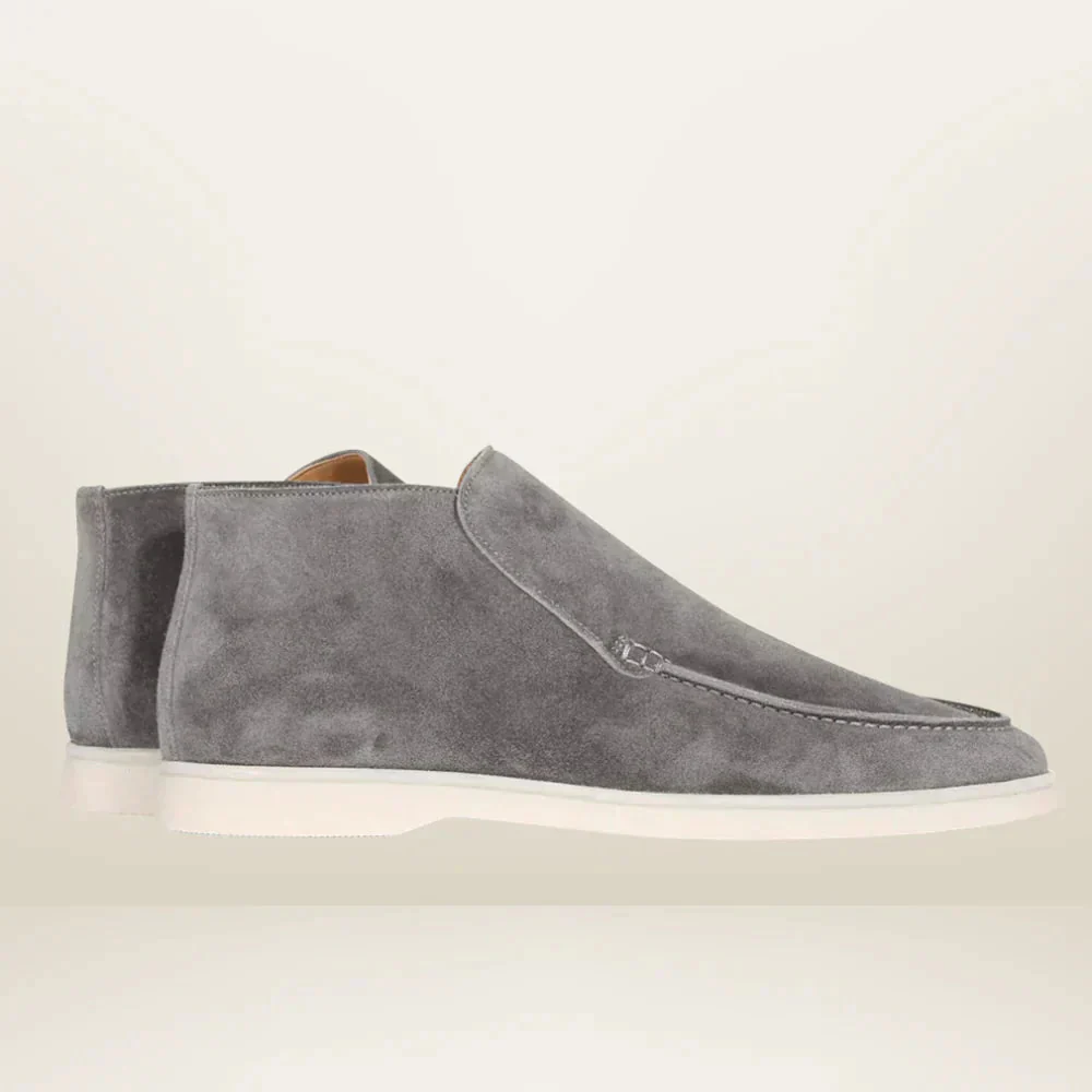 Heren Loafers Suède Look Tijdloos Design - Afbeelding 4
