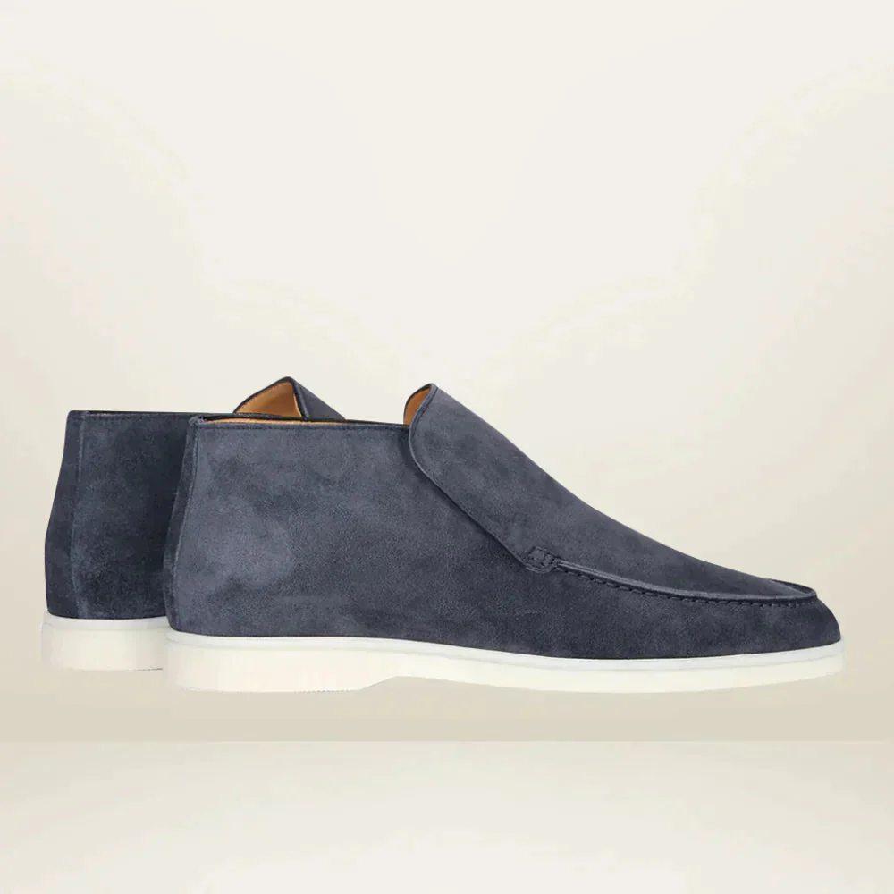 Heren Loafers Suède Look Tijdloos Design - Afbeelding 6
