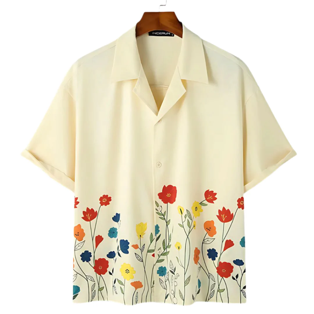 Vrouwen T-Shirt Bloemenprint Luchtig Katoen