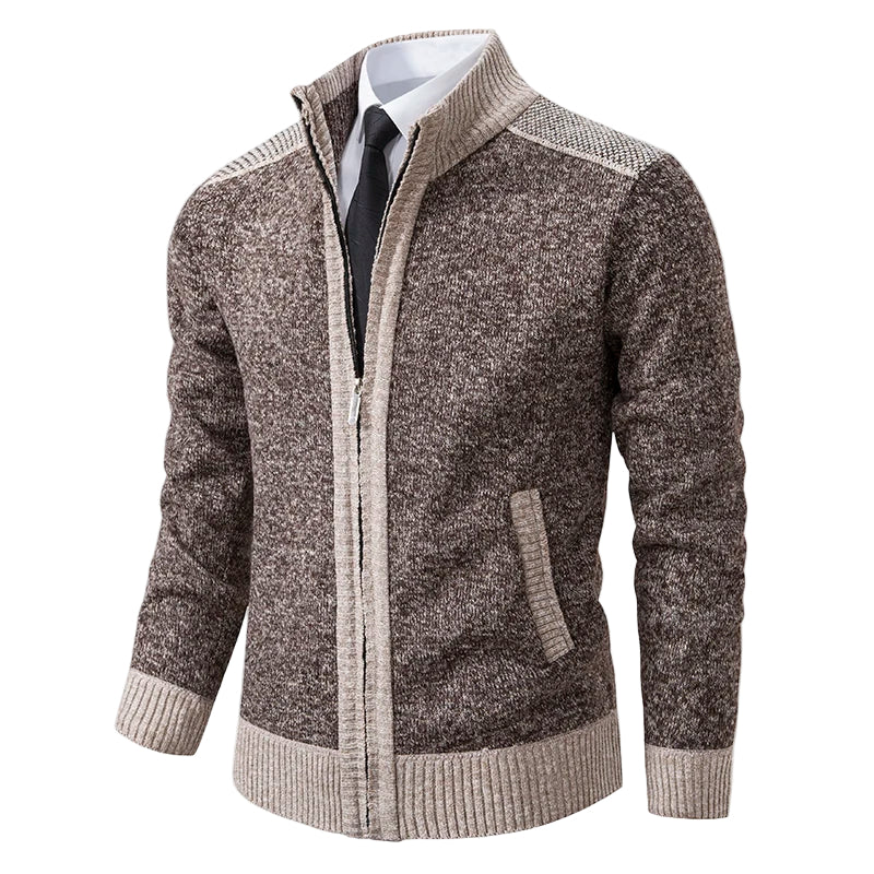 Heren Vest Met Rits Sportieve Casual Look voor Herfst en Winter - Afbeelding 2