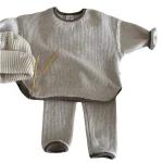 Kinderen Waffle Set Casual Ademend Materiaal