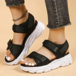 Vrouwen Sandalen Elegante Wit Orthopedisch Comfortabel Synthetisch