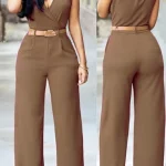Dames Jumpsuit Feestelijk Polyester Elegante Snit