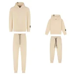 ENZO trainingspak met hoodie | beige - VADER + ZOON