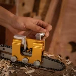 Draagbaar gereedschap voor kettingzaag-slijper